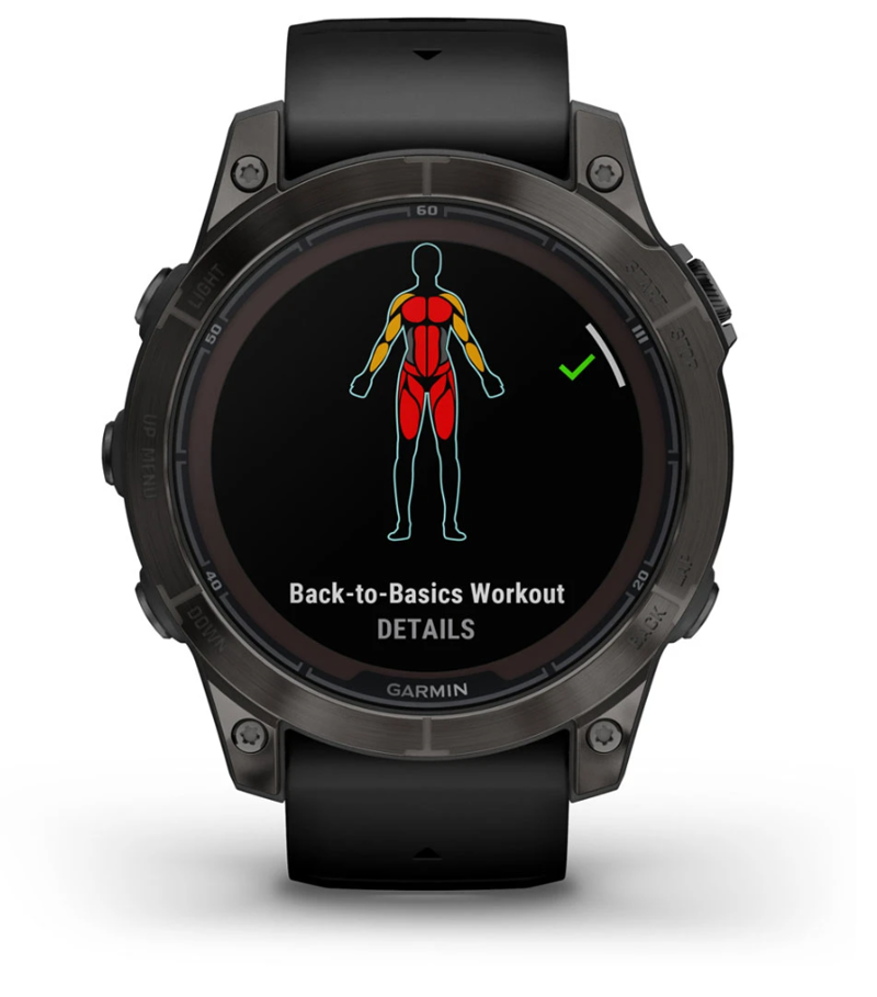 Garmin fenix 7 Pro Sapphire Solar Carbon Grey DLC Titanium with Black Band-8